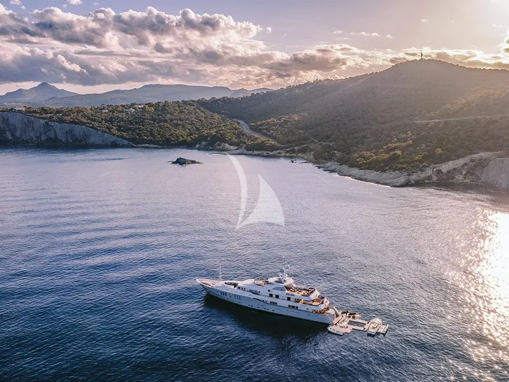 RARE FIND Proteksan Turquoise 55m - drone shot RARE FIND Proteksan Turquoise 55m - drone shot