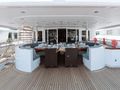 RARE FIND Proteksan Turquoise 55m - sky deck alfresco dining area RARE FIND Proteksan Turquoise 55m - sky deck alfresco dining area