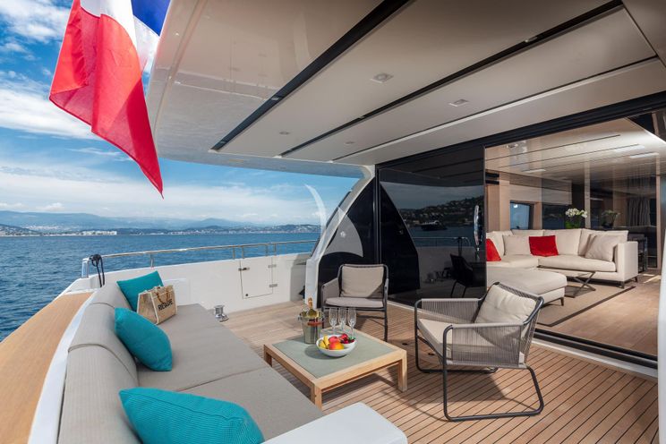 Charter Yacht REGINE OF CANNES - Sanlorenzo SL78 - 4 Cabins - Cannes - Monaco - St. Tropez - French Riviera