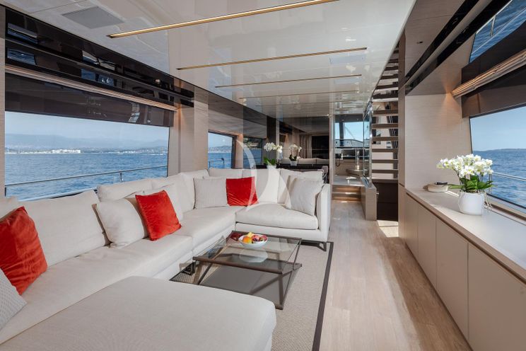 Charter Yacht REGINE OF CANNES - Sanlorenzo SL78 - 4 Cabins - Cannes - Monaco - St. Tropez - French Riviera