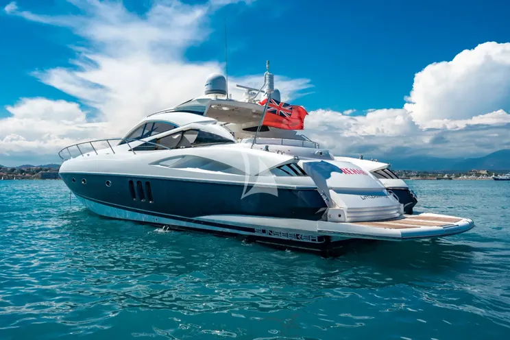 Charter Yacht REHAB - Sunseeker Predator 68 - 2 Cabins - Antibes - Cannes - St Tropez - Monaco - The French Riviera Day Charter Yacht