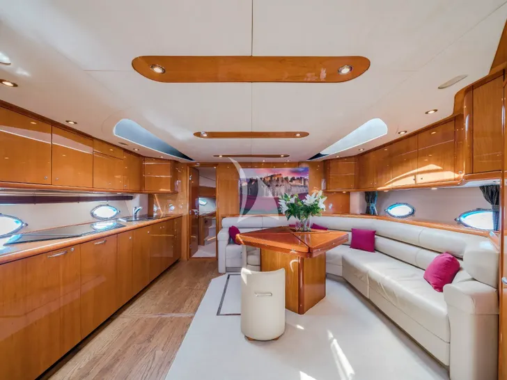 REHAB Sunseeker Predator 68 - main saloon REHAB Sunseeker Predator 68 - main saloon