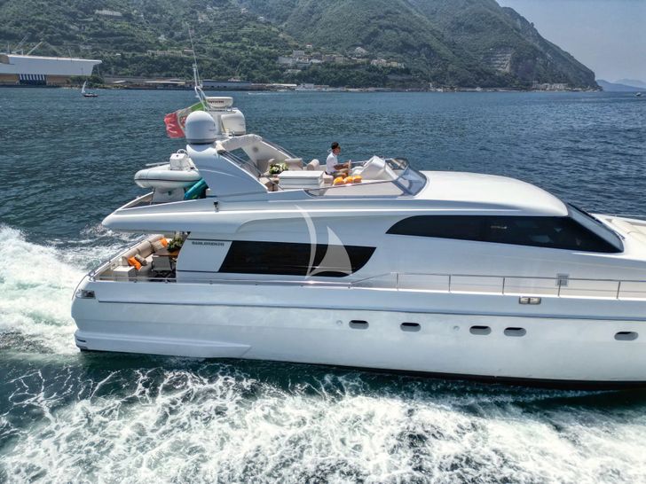 RELAXBYWINSTON Sanlorenzo 62 - side aft shot RELAXBYWINSTON Sanlorenzo 62 - side aft shot