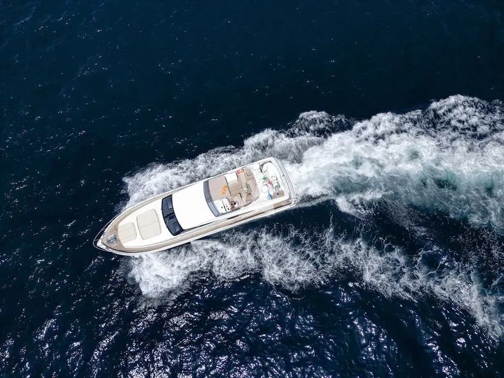 RELAXBYWINSTON Sanlorenzo 62 - top aerial shot RELAXBYWINSTON Sanlorenzo 62 - top aerial shot