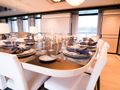RELIANCE 55m Heesen Yacht Dining RELIANCE 55m Heesen Yacht Dining