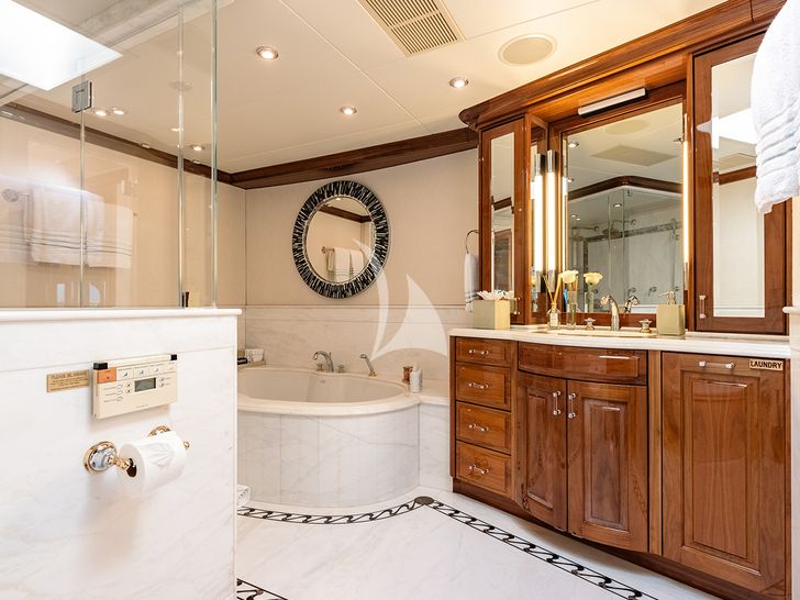 REMEMBER WHEN Christensen 162 master cabin bathroom REMEMBER WHEN Christensen 162 master cabin bathroom