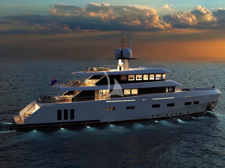 RENATA Cerri Cantieri Navali 40m - main profile RENATA Cerri Cantieri Navali 40m - main profile