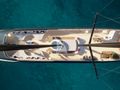 REPOSADO Tramontana Custom Yacht 52 m flybridge aerial shot