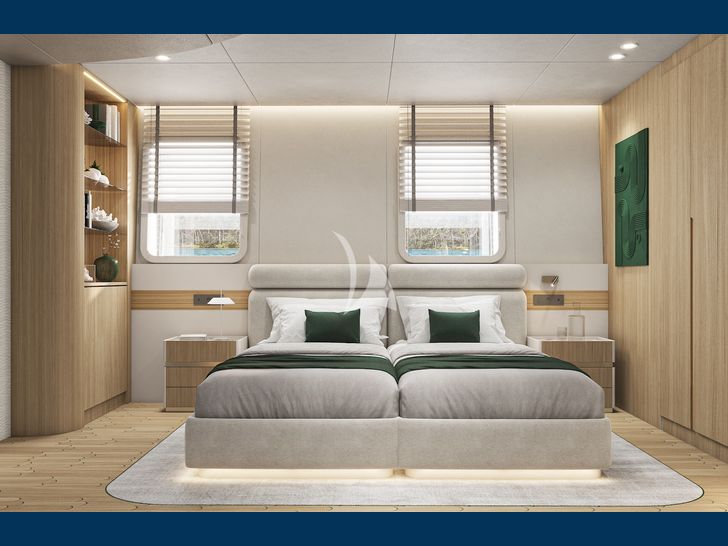 REPOSADO Tramontana Custom Yacht 52 m twin cabin 2 bed
