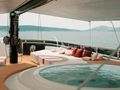 REPOSADO Tramontana Custom Yacht 52 m - jacuzzi and seating area REPOSADO Tramontana Custom Yacht 52 m - jacuzzi and seating area