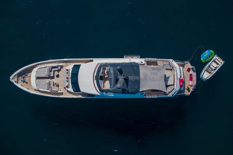Charter Yacht RESTLESS - Princess 35m - 5 Cabins - Naples - Capri - Positano - Amalfi Coast - Italy