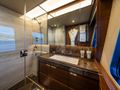 RESTLESS Princess 35M twin cabin bathroom