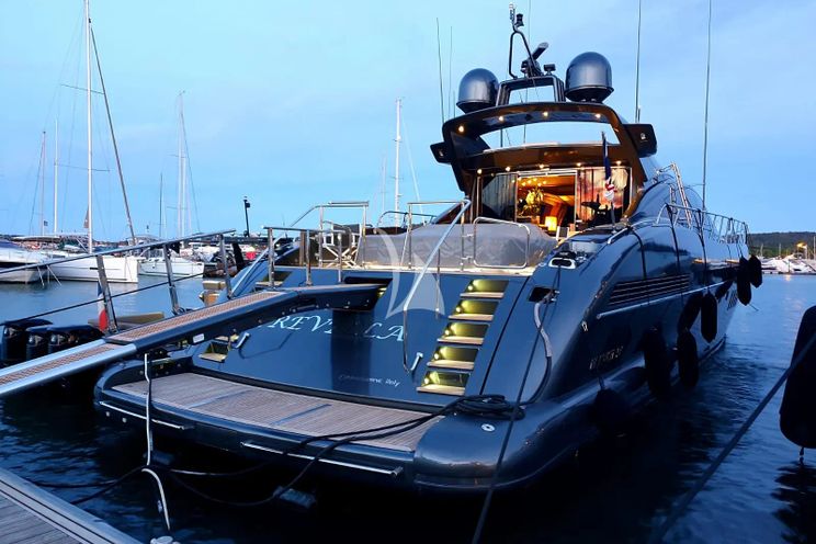 Charter Yacht REVELLA - Mangusta 92 - St Tropez - Cannes - Monaco - French Riviera