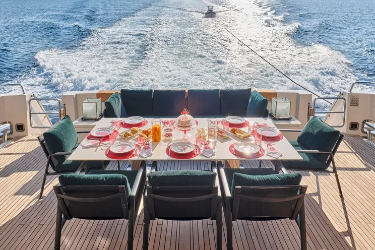 Charter Yacht RIANA II - Sanlorenzo SL118 - 5 Cabins - Athens - Mykonos - Paros - Cyclades - Greece