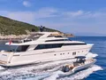 RIANA II Sanlorenzo SL118 - cruising with the tender RIANA II Sanlorenzo SL118 - cruising with the tender