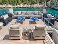 RIANA II Sanlorenzo SL118 - sundeck lounge RIANA II Sanlorenzo SL118 - sundeck lounge