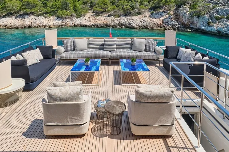Charter Yacht RIANA II - Sanlorenzo SL118 - 5 Cabins - Athens - Mykonos - Paros - Cyclades - Greece