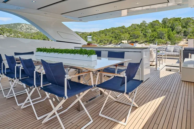 Charter Yacht RIANA II - Sanlorenzo SL118 - 5 Cabins - Athens - Mykonos - Paros - Cyclades - Greece