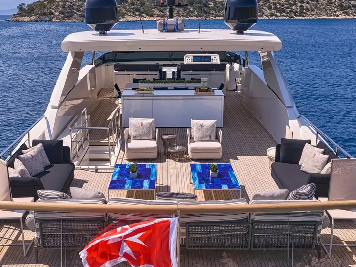 RIANA II Sanlorenzo SL118 - sundeck RIANA II Sanlorenzo SL118 - sundeck