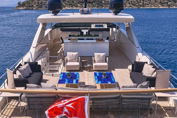 Charter Yacht RIANA II - Sanlorenzo SL118 - 5 Cabins - Athens - Mykonos - Paros - Cyclades - Greece
