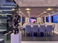 RIANA II Sanlorenzo SL118 - main dining area RIANA II Sanlorenzo SL118 - main dining area