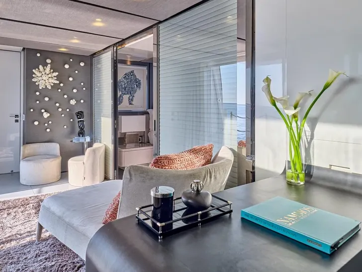 RIANA II Sanlorenzo SL118 - master cabin study RIANA II Sanlorenzo SL118 - master cabin study