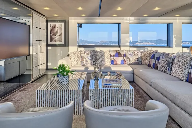 Charter Yacht RIANA II - Sanlorenzo SL118 - 5 Cabins - Athens - Mykonos - Paros - Cyclades - Greece