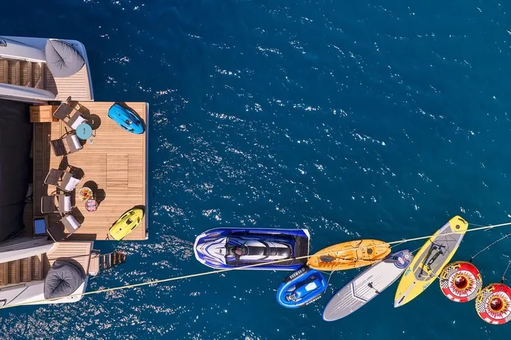 Charter Yacht RIANA II - Sanlorenzo SL118 - 5 Cabins - Athens - Mykonos - Paros - Cyclades - Greece