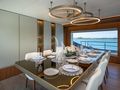 RISING DAWN Majesty Yachts Dining