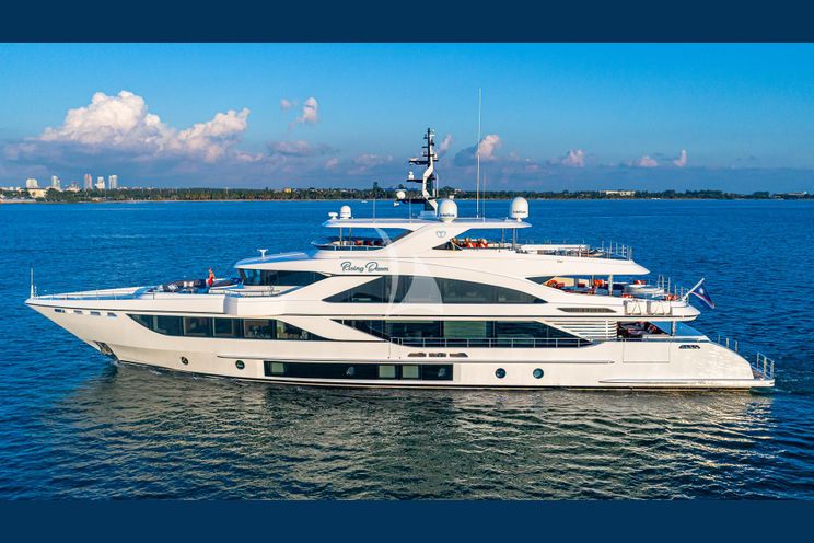 Charter Yacht RISING DAWN - Gulf Craft 43m - 6 Cabins - Nassau - Staniel Cay - Exumas