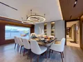 RISING DAWN Gulf Craft 43m - indoor dining area RISING DAWN Gulf Craft 43m - indoor dining area