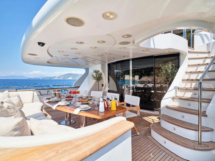 RIVA I Benetti Classic 120 - aft deck RIVA I Benetti Classic 120 - aft deck