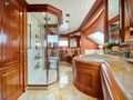 RIVA I Benetti Classic 120 - master cabin bathroom other angle RIVA I Benetti Classic 120 - master cabin bathroom other angle