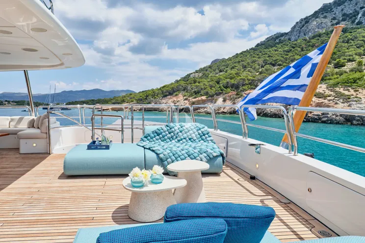 Charter Yacht RIVA I - Benetti Classic 120 - 6 Cabins - Athens - Mykonos - Paros - Cyclades - Greece