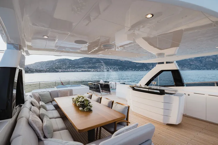 Charter Yacht RIVIERA LIVING - Princess 35M - 6 Cabins - Monaco - St. Tropez - Corsica - French Riviera