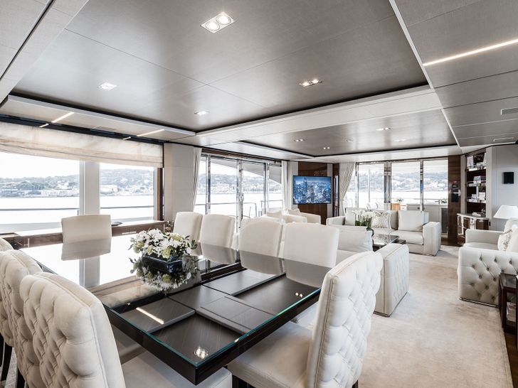 RIVIERA LIVING - Princess 35M,indoor dining area RIVIERA LIVING - Princess 35M,indoor dining area