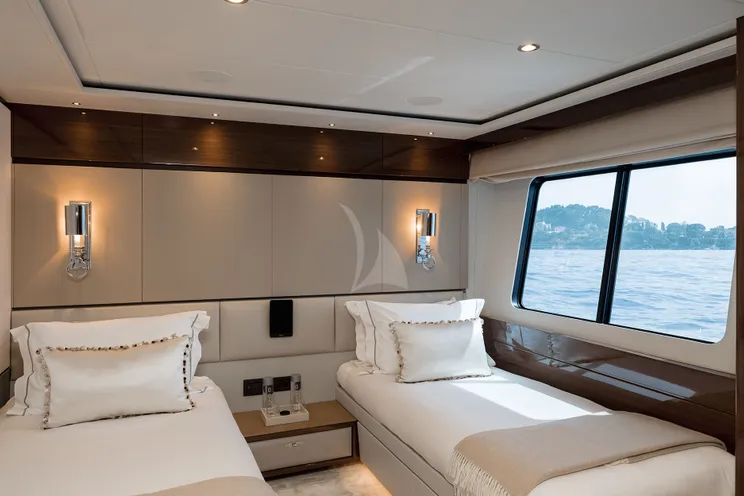 Charter Yacht RIVIERA LIVING - Princess 35M - 6 Cabins - Monaco - St. Tropez - Corsica - French Riviera