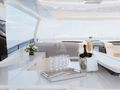 RIVIERA LIVING - Princess 35M,flybridge bar area RIVIERA LIVING - Princess 35M,flybridge bar area