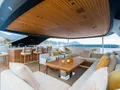 RMF Sanlorenzo 52 Steel - sun deck lounge and bar RMF Sanlorenzo 52 Steel - sun deck lounge and bar