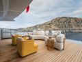 RMF Sanlorenzo 52 Steel - sky deck aft lounge RMF Sanlorenzo 52 Steel - sky deck aft lounge