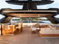 RMF Sanlorenzo 52Steel - sundeck bar and lounge RMF Sanlorenzo 52Steel - sundeck bar and lounge