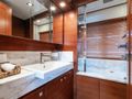 ROBUSTO Ferretti Custom Line 112 Next - VIP cabin 2 bathroom ROBUSTO Ferretti Custom Line 112 Next - VIP cabin 2 bathroom