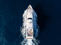 ROBUSTO Ferretti Custom Line 112 Next - cruising aerial shot ROBUSTO Ferretti Custom Line 112 Next - cruising aerial shot