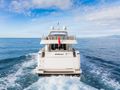 ROBUSTO Ferretti Custom Line 112 Next - cruising aft view ROBUSTO Ferretti Custom Line 112 Next - cruising aft view