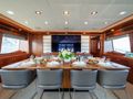 ROBUSTO Ferretti Custom Line 112 Next - main dining area ROBUSTO Ferretti Custom Line 112 Next - main dining area