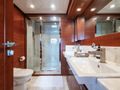 ROBUSTO Ferretti Custom Line 112 Next - master cabin bathroom ROBUSTO Ferretti Custom Line 112 Next - master cabin bathroom
