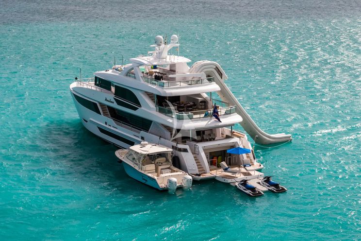 Charter Yacht ROMEO FOXTROT - Hargrave 118 - 5 Cabins - Nassau - Exumas - Bahamas