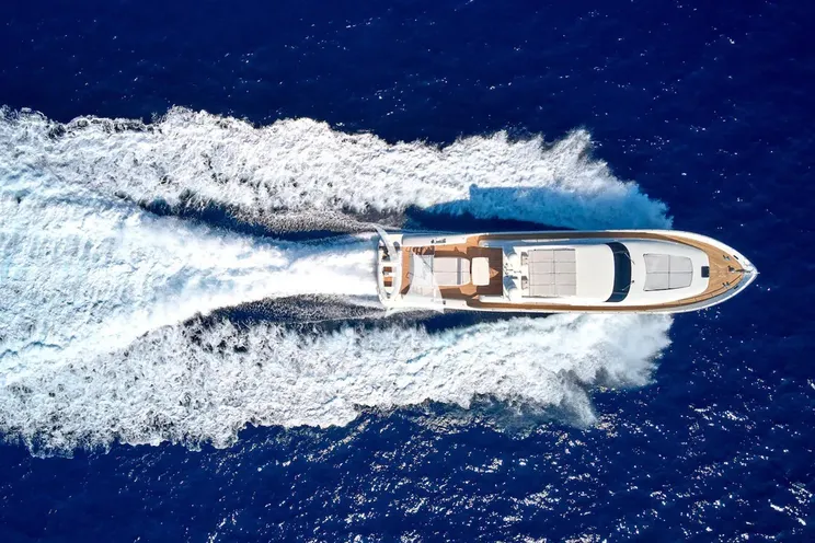 Charter Yacht RUBY - Tecnomar Velvet 83 - 4 Cabins - Athens - Mykonos - Paros - Cyclades - Greece