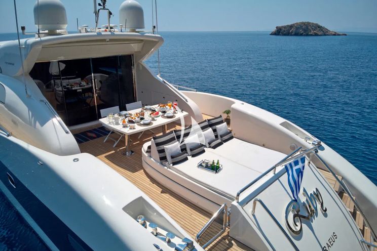 Charter Yacht RUBY - Tecnomar Velvet 83 - 4 Cabins - Athens - Mykonos - Paros - Cyclades - Greece