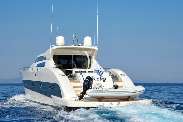 Charter Yacht RUBY - Tecnomar Velvet 83 - 4 Cabins - Athens - Mykonos - Paros - Cyclades - Greece